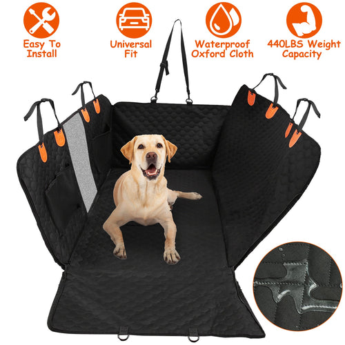 VIROLY Dog Car Back Seat Cover