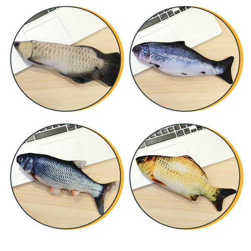 VIROLY Cat Toy Simulation Electric Fish
